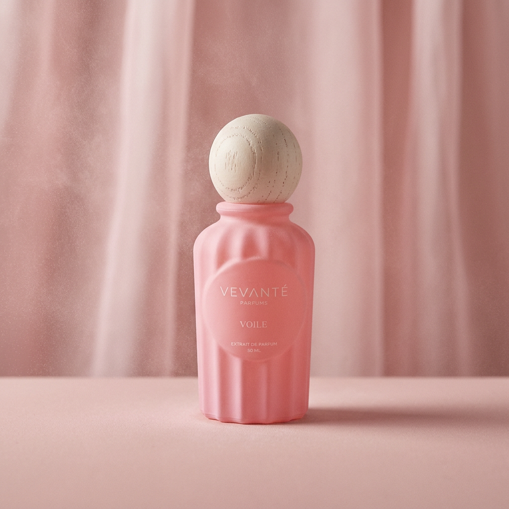 Vevanté Voile — blush organza world, art frame