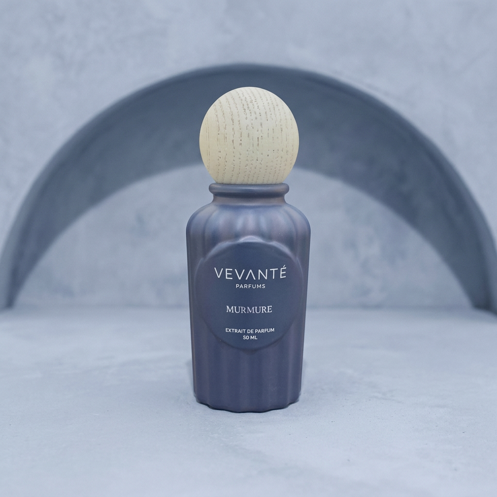 Vevanté Murmure — cold slate morning world, art frame